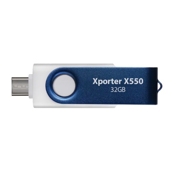 Picture of Patriot Xporter X550 32GB USB3.2 Swing Type A to Type-C Flash Drive