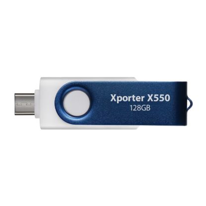 Picture of Patriot Xporter X550 128GB USB3.2 Swing Type A to Type-C Flash Drive