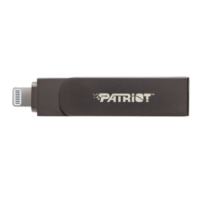 Picture of Patriot iLuxe Stick C 256GB USB 3.2 GEN 1 Type C + Lightning Flash Drive - Black