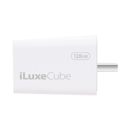Picture of Patriot iLuxe Cube 128GB Type-C Smart Backup Solution - White