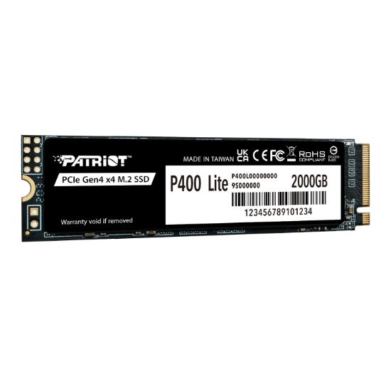 Picture of Patriot P400 Lite 2TB M.2 PCIe Gen 4 x4 NVMe SSD