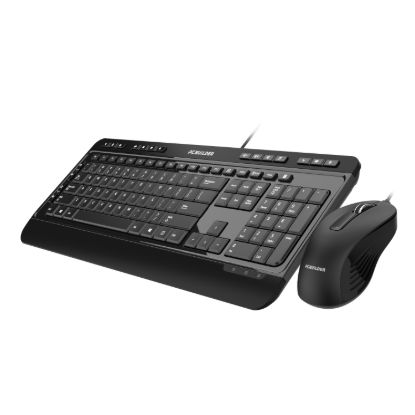 Picture of PCBuilder ALPHA Silent Wired Keyboard and Mouse Combo