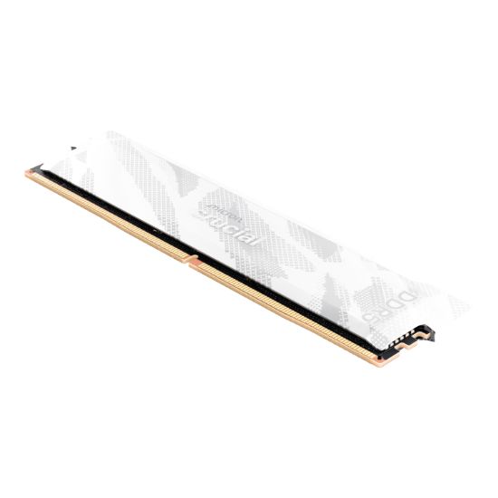 Picture of Crucial Pro 16GB 6400Mhz DDR5 Desktop OC Gaming Memory - White