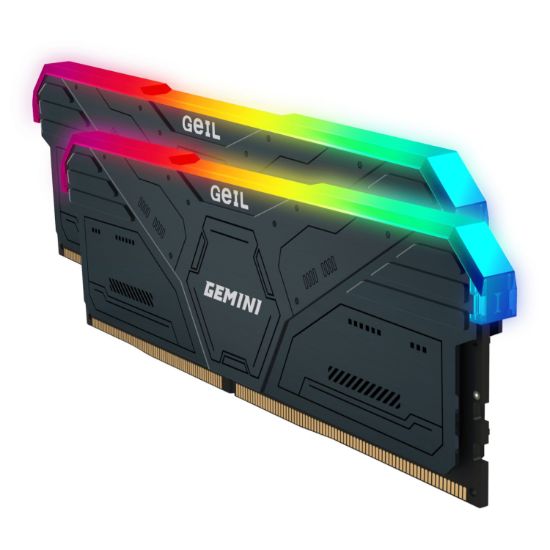 Picture of GeIL Gemini RGB 32GB DDR5 6000MHz Desktop Gaming Memory Kit (2 x 16GB) – Grey