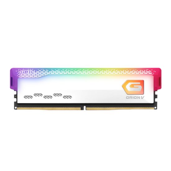 Picture of Geil Orion V RGB 16GB 6000MHz DDR5 Desktop Gaming Memory - White