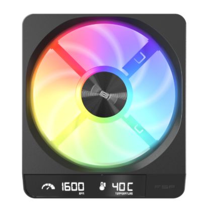 Picture of FSP ZENFAN 120mm ARGB PWM Smart Fan - Black