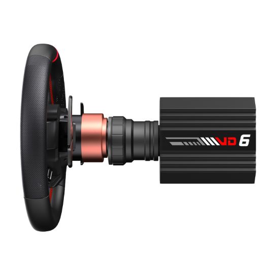 Picture of PXN VD6 Direct Drive Sim Racing Wheel | PD-HM Dual Pedal | Z9 Clamp Bundle