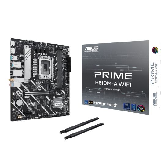 Picture of Asus PRIME H810M-A WIFI LGA1851 Micro ATX Motherboard