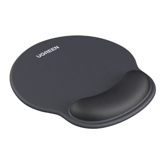 Picture of UGREEN LP668 Ergonomic Mousepad with Wrist Rest (220 x 245 mm) - Black