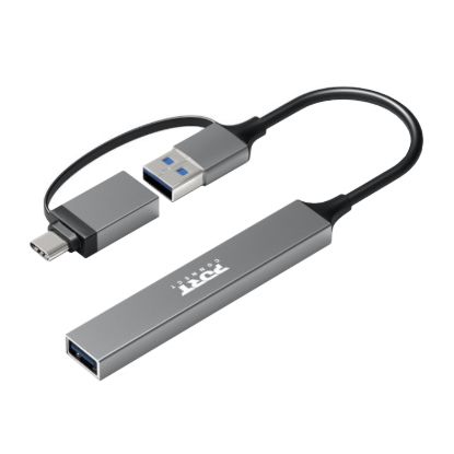 Picture of Port Connect USB Type-C to 4-port USB-A 3.0/2.0 Hub