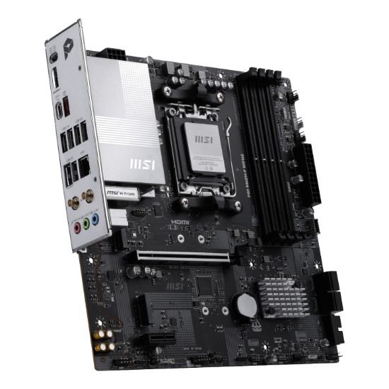 Picture of MSI PRO B840M-P Wi-Fi 6E AMD AM5 MATX Gaming Motherboard