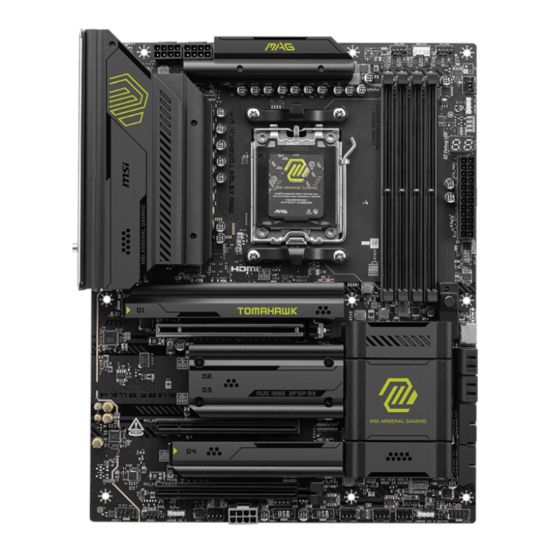 Picture of MSI MAG X870E TOMAHAWK WIFI AM5 ATX DDR5 Gaming Motherboard