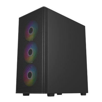 Picture of FSP M220 ATX Mid Tower Gaming Chassis - Black