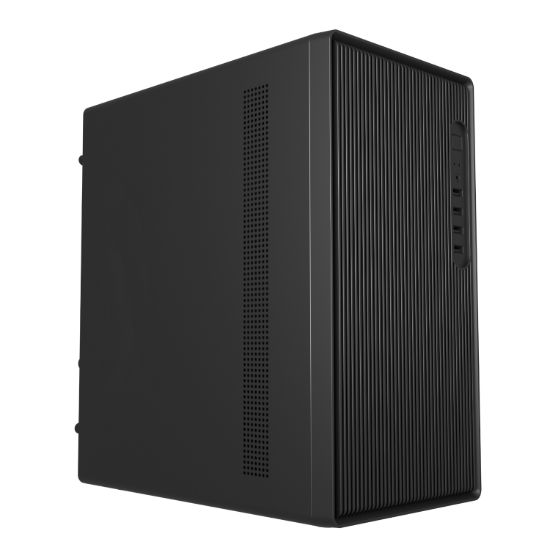 Picture of FSP S120 M-ATX Mid Tower Desktop Chassis - Black