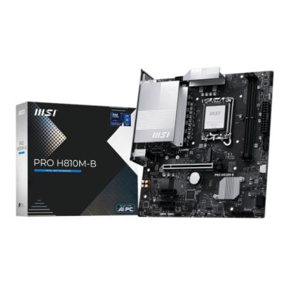 Picture of MSI H810M-B PRO LGA1851 M-ATX DDR5 Motherboard