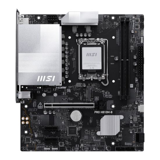 Picture of MSI H810M-B PRO LGA1851 M-ATX DDR5 Motherboard