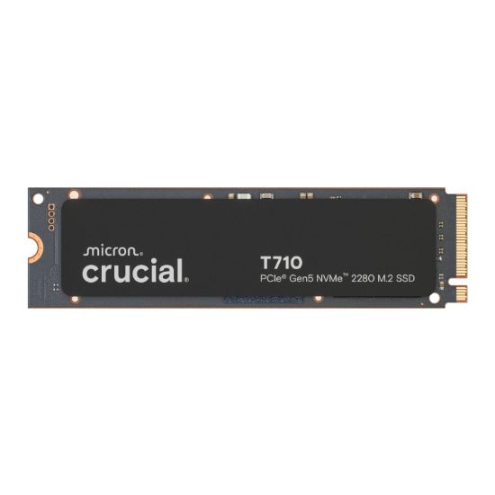 Picture of Crucial T710 1TB M.2 NVMe Gen5 NAND SSD