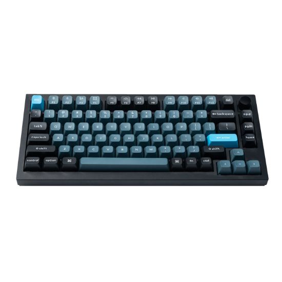 Picture of Keychron Double Shot KSA PBT Keycap Set - Dark Grey/Grey/Blue