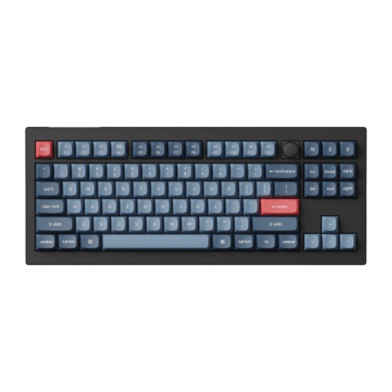 Picture of Keychron V3 Max QMK/VIA 80% Wireless Custom Mechanical Keyboard (Banana Switch) – Carbon Black