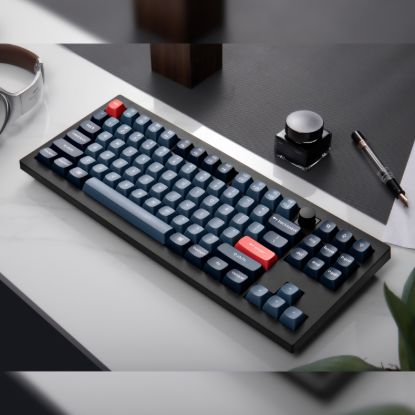 Picture of Keychron V3 Max QMK/VIA 80% Wireless Custom Mechanical Keyboard (Banana Switch) – Carbon Black
