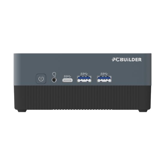 Picture of PCBuilder CUBE Intel i5-1235U 16GB DDR4 1TB Windows 11 Pro Mini PC