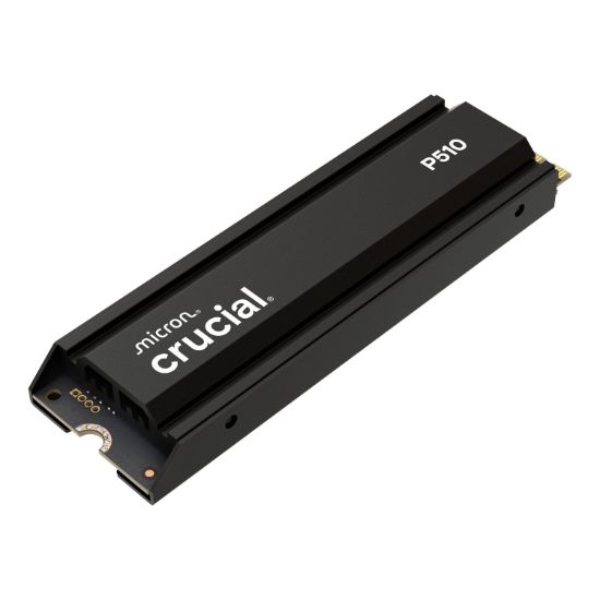 Picture of Crucial P510 2TB M.2 Gen5 with Heatsink NVMe 3D NAND SSD