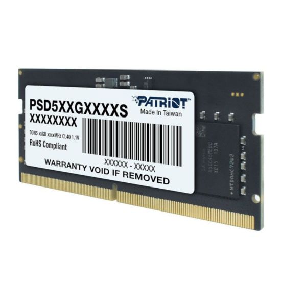 Picture of Patriot Signature Line 8GB 5600MHz DDR5 SODIMM Notebook Memory