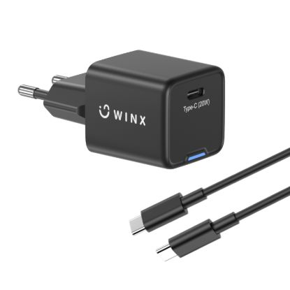 Picture of WINX POWER Essential Type-C 20W GaN Wall Charger
