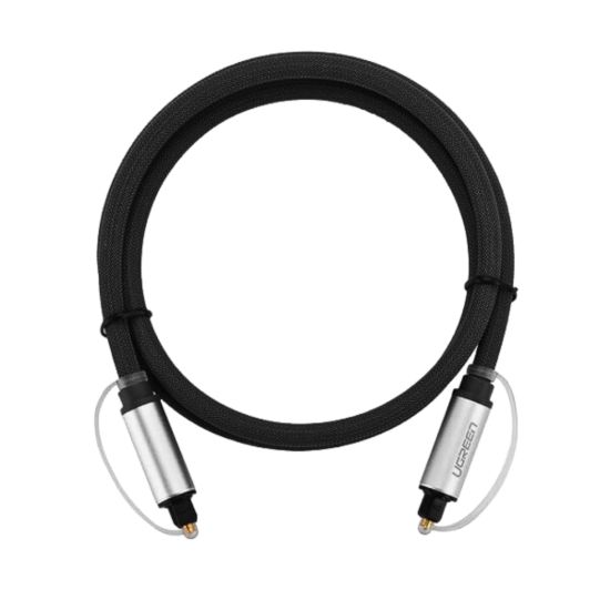 Picture of UGREEN AV108 Male to Male Toslink Optical Audio Cable 2m–Grey