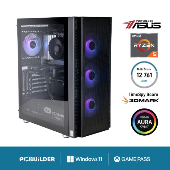 Picture of PCBuilder Ryzen 5 8400F OBLIVION Windows 11 Gaming PC