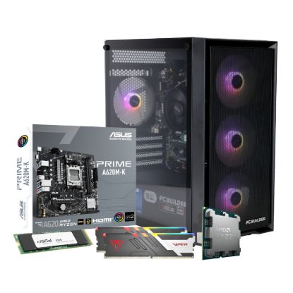 Picture of PCBuilder Ryzen 5 8600G WARDEN Windows 11 Gaming PC
