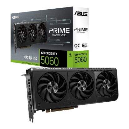 Picture of ASUS PRIME GeForce RTX 5060 OC 8GB GDDR7 GPU – SFF-Ready Graphics Card