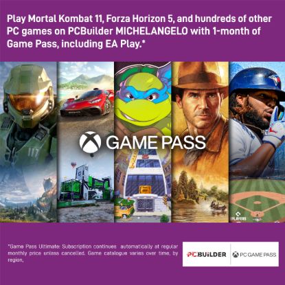 Picture of PCBuilder Ryzen 9 9900X MICHELANGELO Windows 11 Creator PC