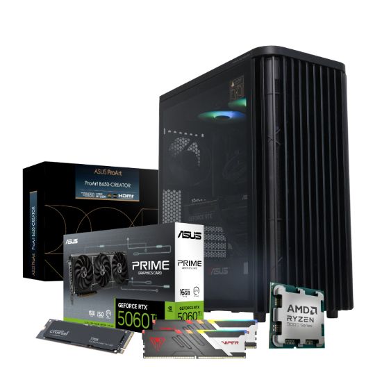 Picture of PCBuilder Ryzen 7 9700X MONET Windows 11 Creator PC