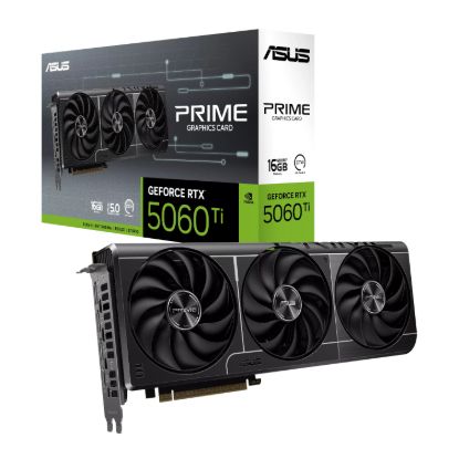 Picture of ASUS PRIME GeForce RTX 5060 Ti 16GB GDDR7 Graphics Card