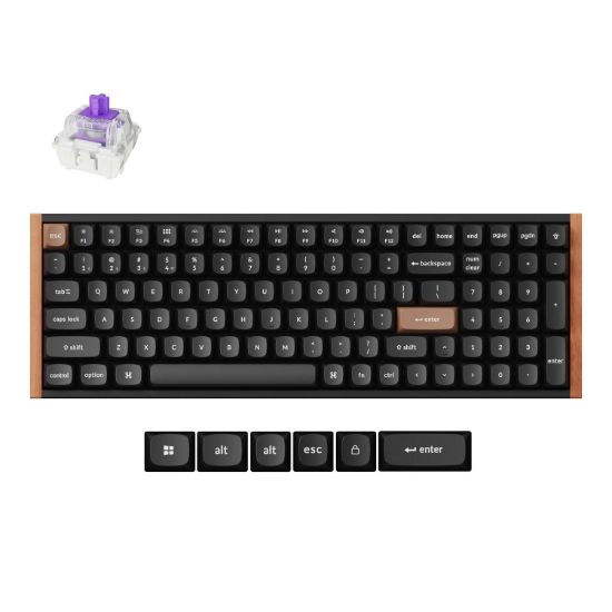 Picture of Keychron K4 HE Wireless Magnetic Switch Mechanical Keyboard (96% Layout, Gateron Hall Effect Switches)