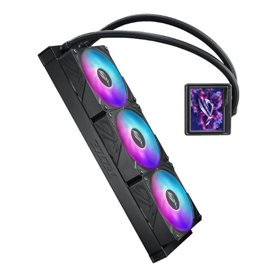 Picture of Asus ROG Ryujin III ARGB AIO Liquid Cooler - 3.5" LCD Display