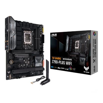 Picture of Asus TUF Gaming Z790-Plus Wi-Fi ATX Motherboard - Intel LGA1700, DDR5, PCIe 5.0. Wi-Fi 6E