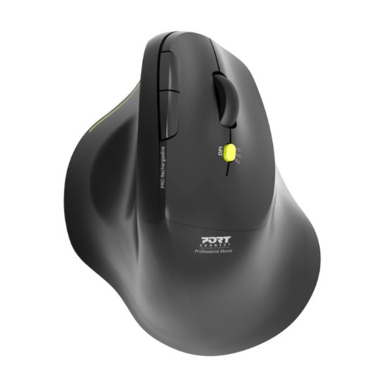 Picture of Port Connect 2.4GHz Wireless ERGO SOFT Bluetooth Rechargeable Mouse