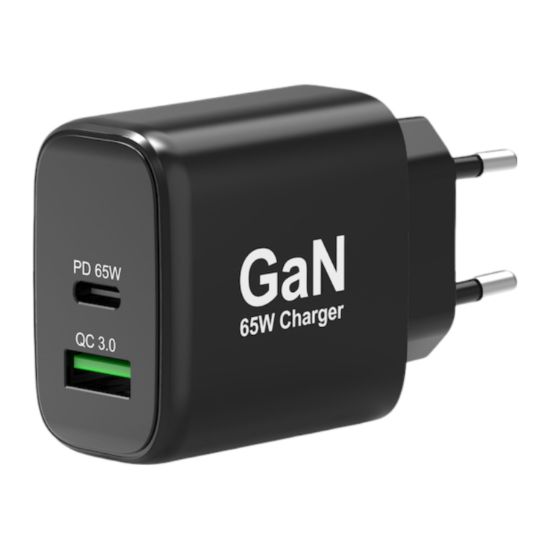 Picture of Port Connect 65W GaN Type-C and USB-A Fast Charger