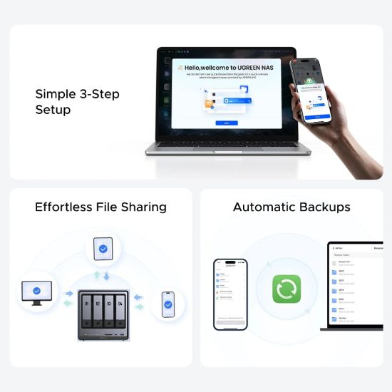 Picture of UGREEN NASync DXP4800 Plus 4-Bay NAS