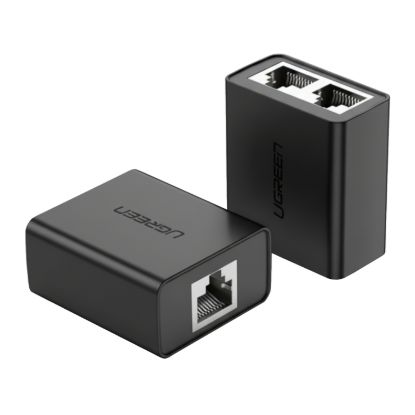 Picture of UGREEN RJ45 Splitter Adapter 2 Pack (Black)