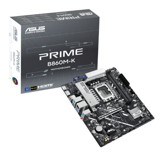 Picture of Asus PRIME B860M-K Intel LGA1851 M-ATX Motherboard