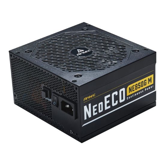 Picture of Antec NeoECO Gold Modular 850W Power Supply Unit (80 PLUS® Gold, PCIe 5.0 Ready, Full Modular)