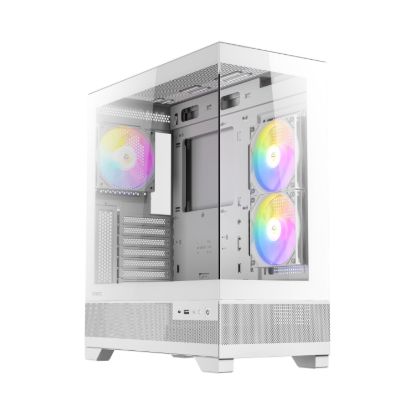 Picture of Antec CX700 ARGB Mid-Tower Gaming Chassis - White