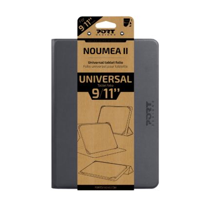 Picture of Port Designs Noumea II Universal 9/11" Tablet Folio – Grey