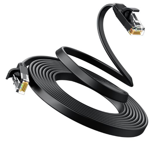 Picture of UGREEN NW102 Cat6 U/UTP Flat Ethernet Cable 3m - Black