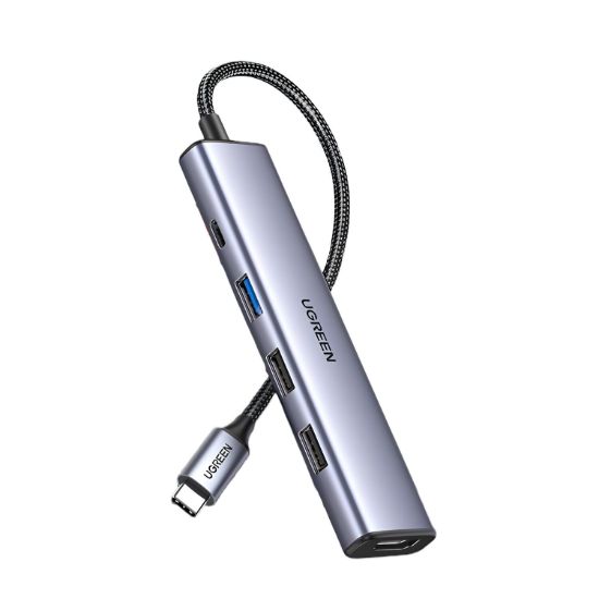 Picture of UGREEN Revodok 5-in-1 Type-C Hub | 4K HDMI | Type-C | USB3.0 | USB2.0