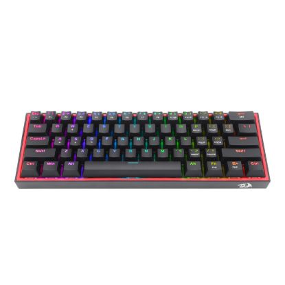 Picture of Redragon K617 FIZZ 60% Wired RGB Gaming Keyboard - Black