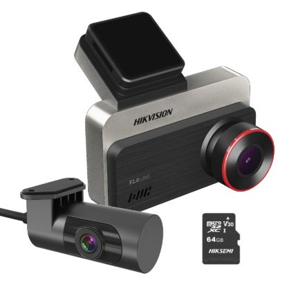 Picture of Hikvision C200S Dashcam, with 64GB Micro-SD